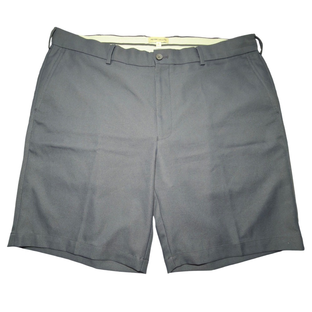 Peter Millar Salem Classic Fit Shorts Mens 38 Navy Excellent Performance ME0EB82